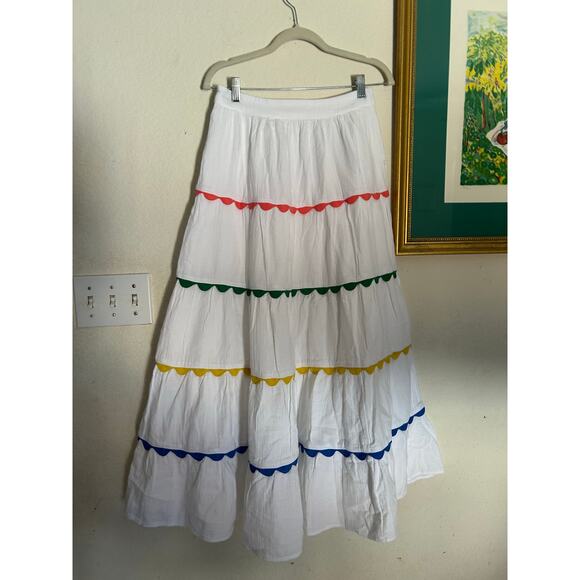 Boden Nadia Double Cloth Maxi Skirt size 4P NWT - Picture 5 of 6